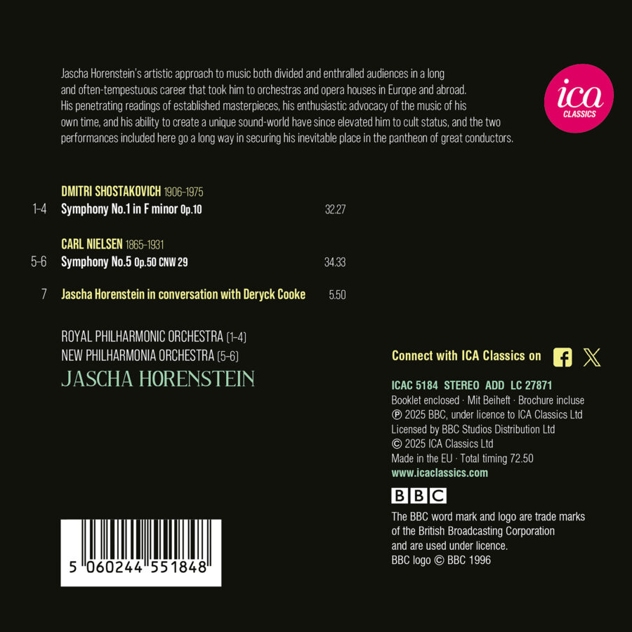 Jascha Horenstein: Shostakovich & Nielsen - Image 2
